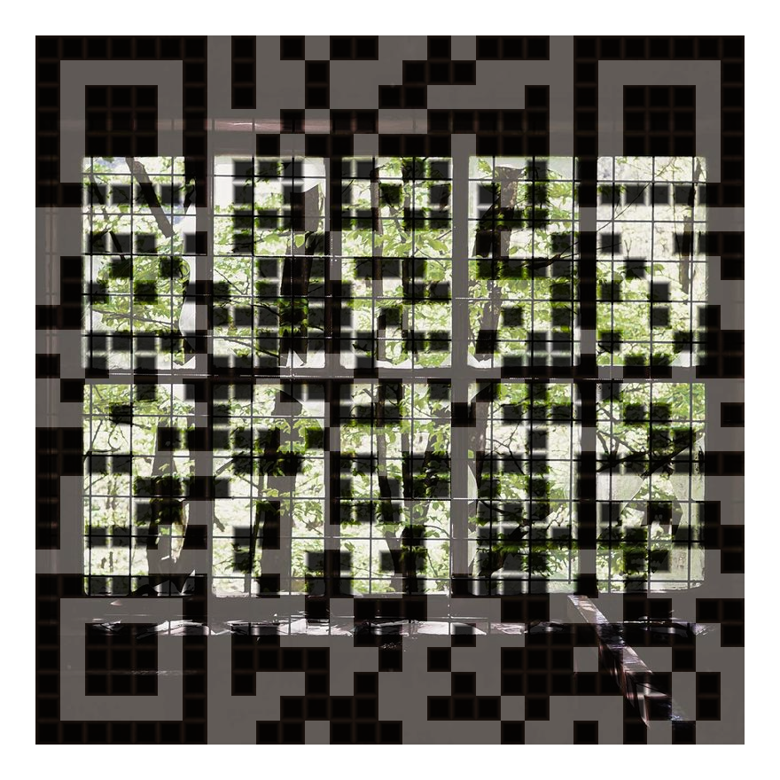 Photogenic QR sample — nature